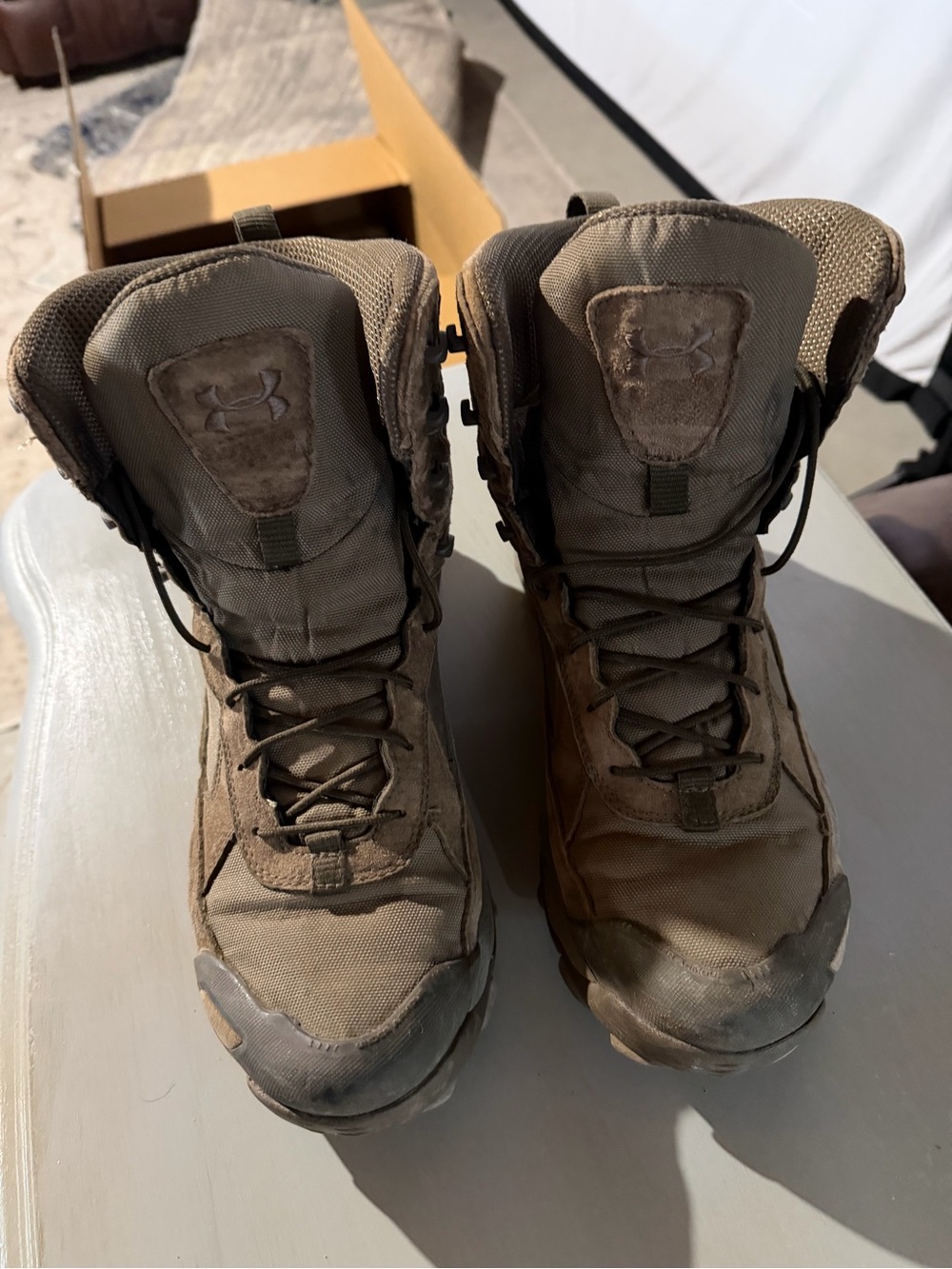 Under Armour Men’s Tactical Boots in Olive
